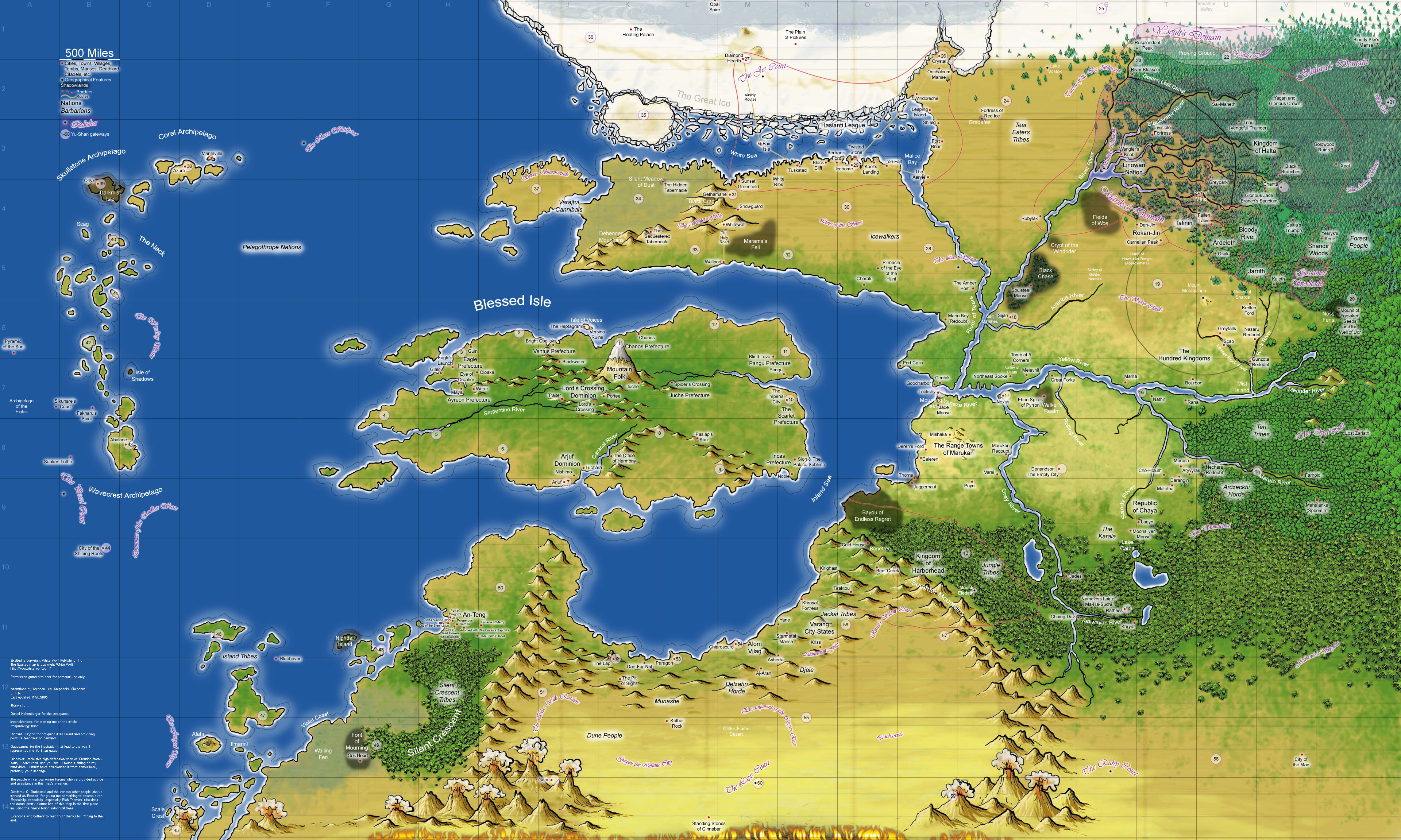 2nd Age Map